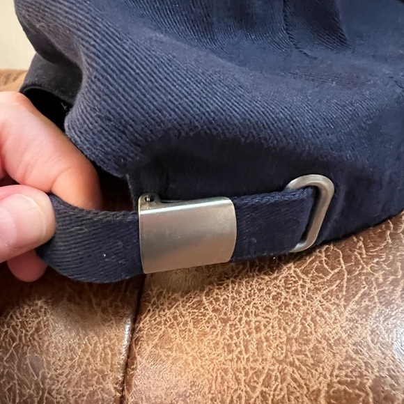 Disney Parks Mickey Mouse Embroidered Navy Ball Cap Hat - Picture 5 of 5